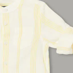 juniors by lifestyle Boy Striped Regular Fit Shirt image 4