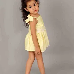 kidsdew Girls Stripes Fit and Flare Dress image 4