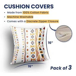 urban space Set of 5 Printed Cushion Cover image 4