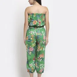 leia Women Floral Print Off Shoulder-Neck Jumpsuits image 4