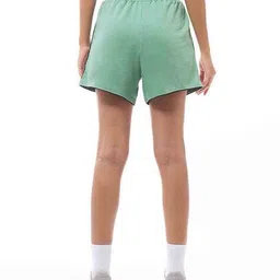 bewakoof Women Mid-Rise Cotton Shorts image 4