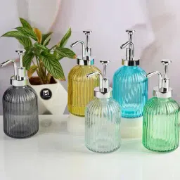 kookee Set of 2 Ribbed Bathroom Dispenser image 4