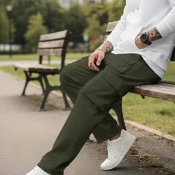 buda jeans co Men Relaxed Fit Cargo Pants image 4