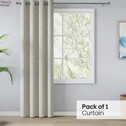 haus & kinder Frosted Garden Jacquard Door Curtains image 4
