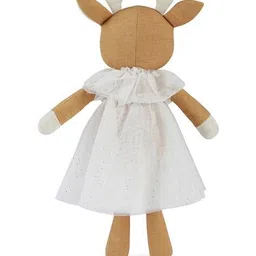 haus & kinder Set of 2 Hand-Puppets Deer Dolls image 4