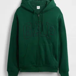 gap Men Appliqued Logo Relaxed Fit Hoodie image 4