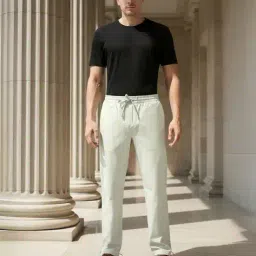 Shein Full Length Elasticated Drawstring Waist Pant image 4