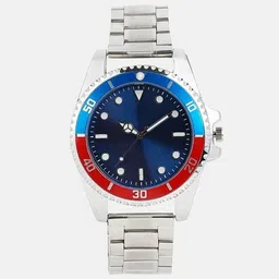 french accent Men Analogue Watch with Metallic Strap-SS25-FAWC1029 image 4