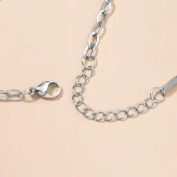 yellow chimes Men Stainless Steel Chain Bracelet image 4