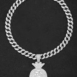 krelin Men Stone-Studded Chain image 4