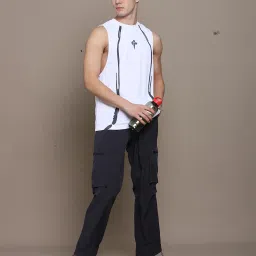 Shein Full Length Ankle Drawstring Pants With Pockets image 5