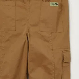 fame forever by lifestyle Men Drawstring Waist Straight Fit Trousers image 4