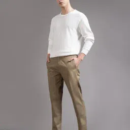 british club Men Low-Rise Slim Fit Chinos image 4