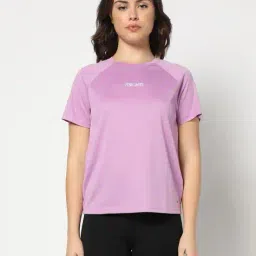 yousta Women Typographic Print Oversized Crew-Neck T-Shirt image 4