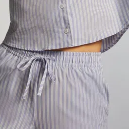 hunkemoller Women Striped Regular Fit Pyjamas image 4