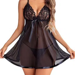 curvex Lace Babydoll with Sleeveless  image 4