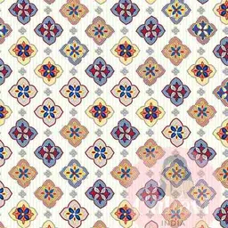 chhavi india 210 TC Geometric Print Double Size Bedsheet  image 4