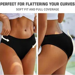 fashion comfortz Women High-Rise Full-Coverage Briefs image 4