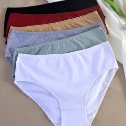 gialon Pack Of 6 Seamless High Rise Briefs image 4