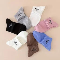 fashion comfortz Boys Pack of 5 Ankle-Length Everyday Socks image 4