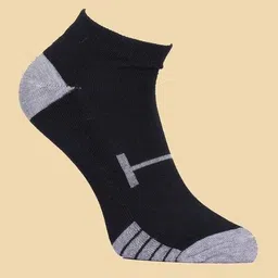 hebtroco Men Pack of 3 Colourblock Ankle-Length Socks image 4