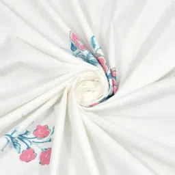 haus & kinder Combed Cotton 186 TC Double Flat Bedsheet image 4