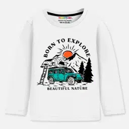 trampoline Boys Pack of 3 Graphic Print Relaxed Fit Round-Neck T-Shirts image 4