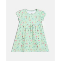 mini klub Pack of 2 Graphic Print A-Line Dress image 4