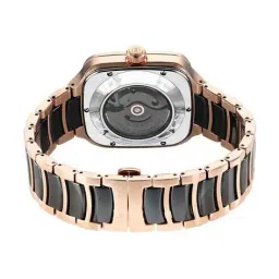 titan Men Automatic Creamic Water-Resistant Analogue Watch-NT90175KD03 image 4