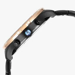 titan Men Maritime Anthracite Water-Resistant Chronograph Watch-NT1873KM01 image 4