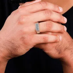 giva Sterling Silver Contemporary Minimalism Ring image 4