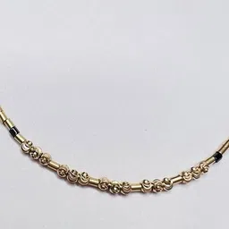 arte Women Sterling Silver Gold-Plated Anklet image 4