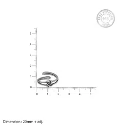 giva Women Sterling Silver Toe Rings image 4