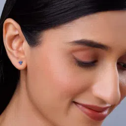 giva Women Sterling Silver Stud Earrings image 4