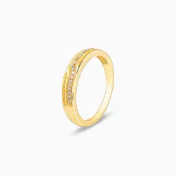 giva Girls Sterling Silver Gold-Plated Stone-Studded Ring image 4