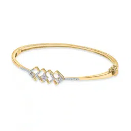 p n gadgil jewellers Women Yellow Gold Diamond Bracelet image 4