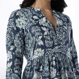 siyahi Women All-Over Print Tiered Dress image 4