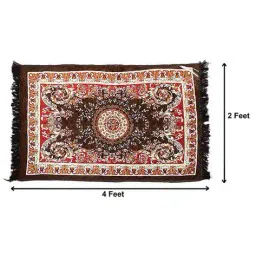 rrc Floral Print Pooja Asan Mat 48" x 28" image 4