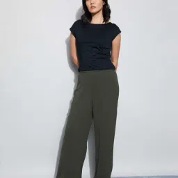 code by lifestyle Wide Leg Straight Fit Pants image 4