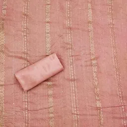 svaraa Women Embroidered Unstitched Dress Material image 4