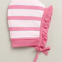 bumzee Set of 2 Printed Frill Ear Flap Cap  image 4