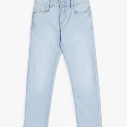 u.s. polo assn. Boys Light-Wash Regular Fit Jeans image 4