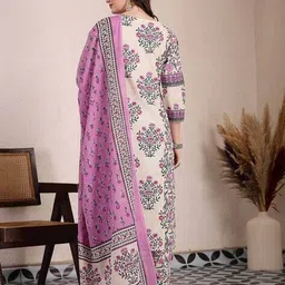 yufta Women Embroidery Straight Kurta Set image 4