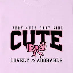 nusyl  Girls Oversized Fit Round Neck Graphic Print T-shirt image 4