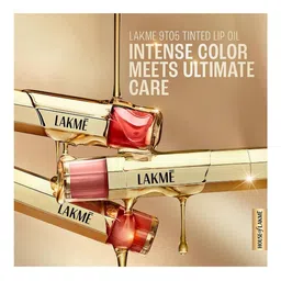 lakme 9to5 Overtime Shine Tinted Lip Oil - Violet Vixen image 4