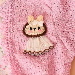 hopscotch Girls Floral Print Fit and Flare Dress image 4