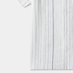 r&b Boy Striped Regular Fit Shirt image 4