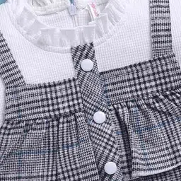 toonyport Girls Checked Fit & Flare Dress image 4