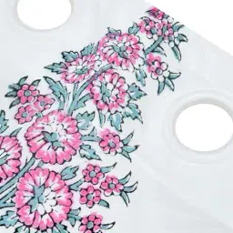 rrc Set of 2 Printed Sheer Long Door Curtains image 4