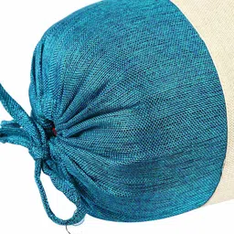 the conversion Set of 2 Colourblock Jute Bolster Covers 15" x 30" image 5